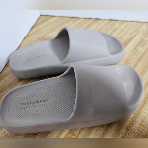 Cool Planet by Steve Madden Sz 8 Gray Slide Sandals EVA Cloud Pillow Slides NWOT